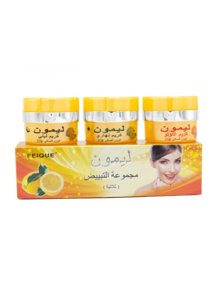 Triple Lemon Whitening Cream 3*20 g - Image 2